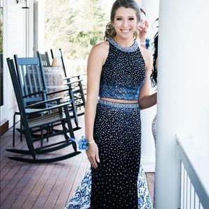 Morilee 2 piece prom dress